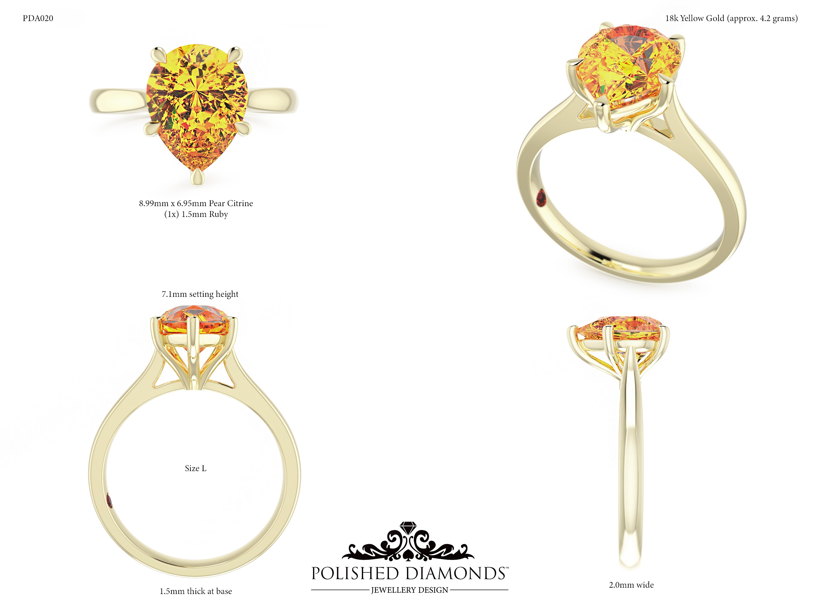 Dress ring – PDA020