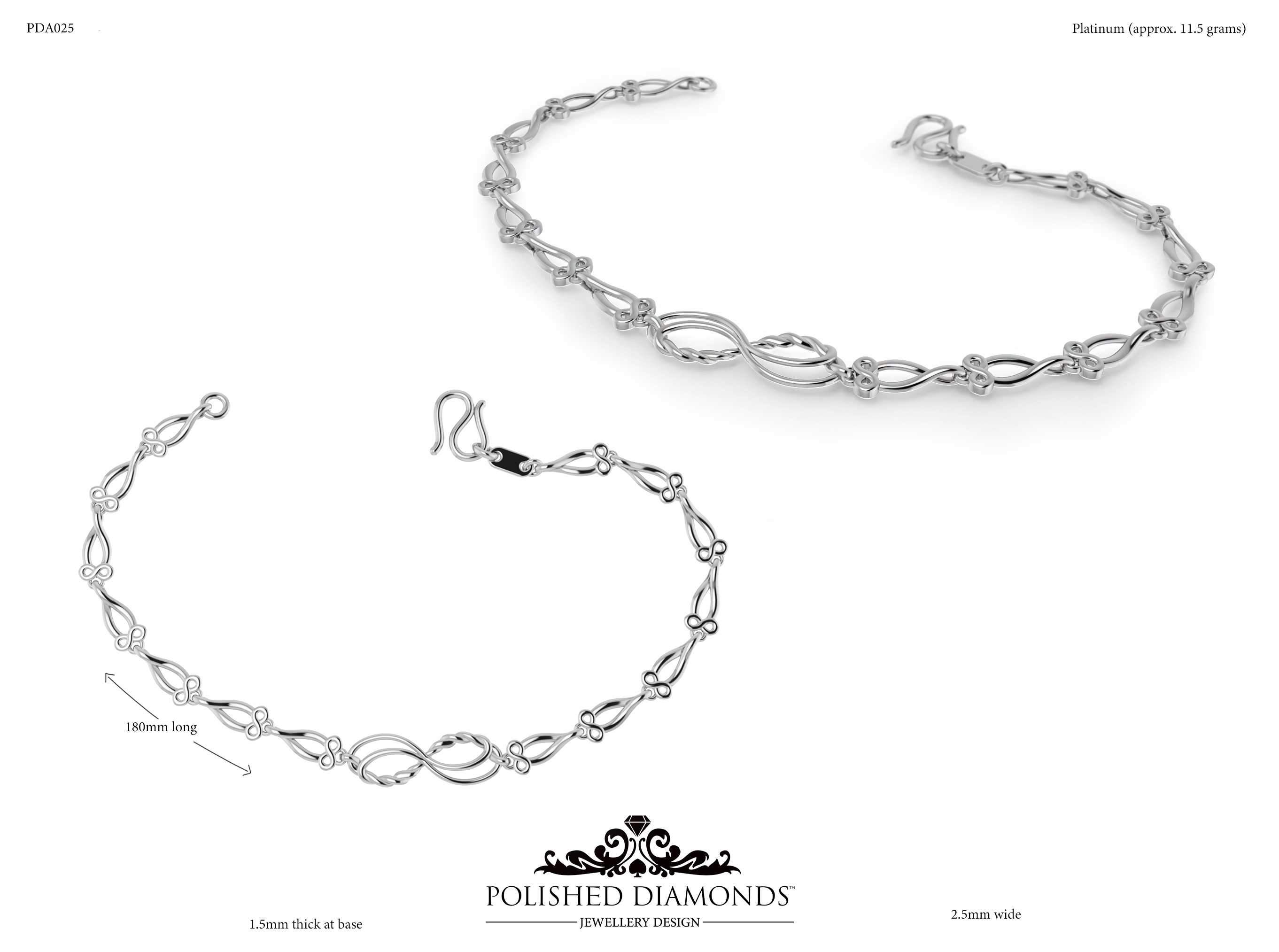 Bracelet Jewellery ring – PDA025