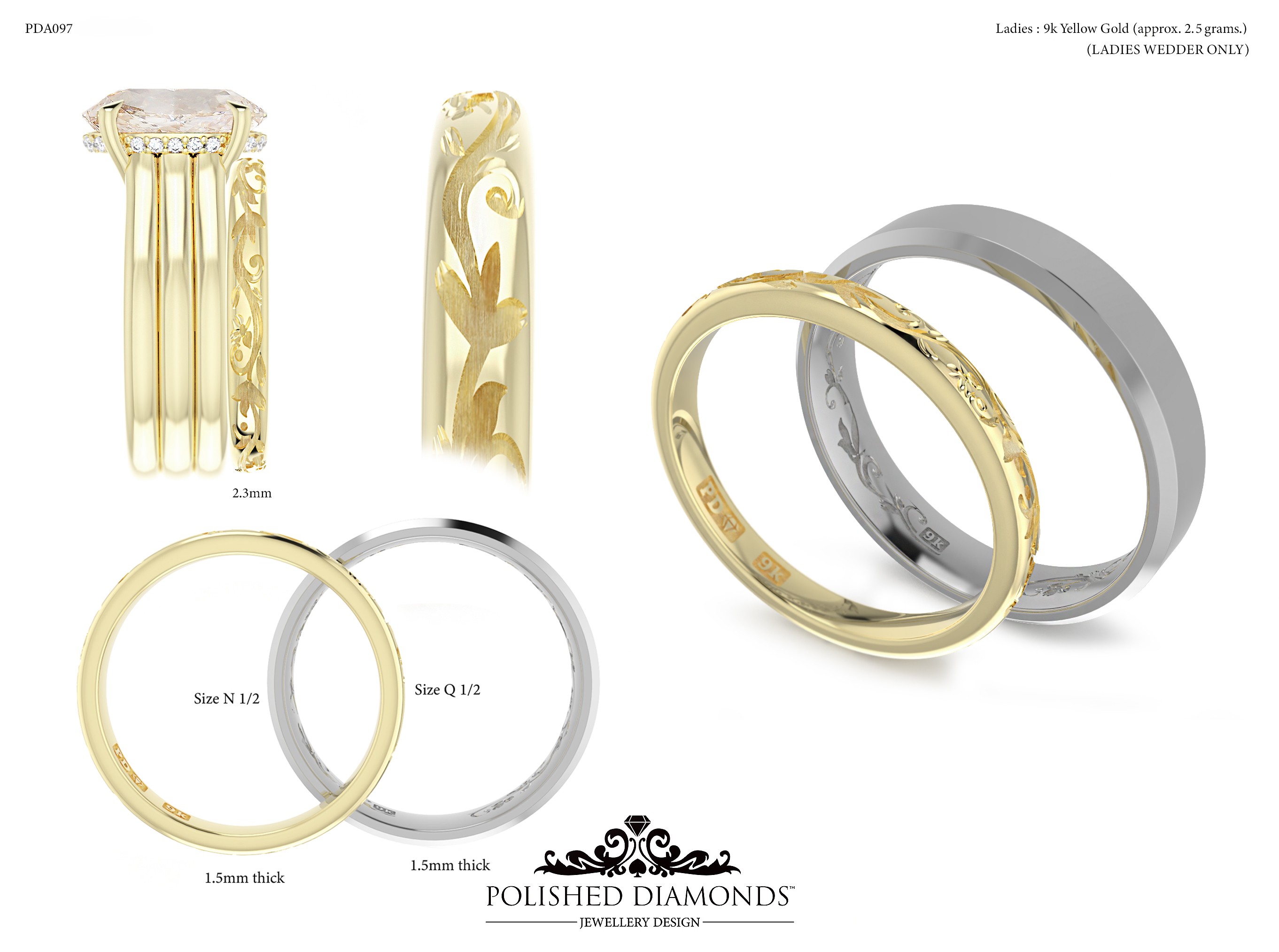 Wedding ring – PDA097