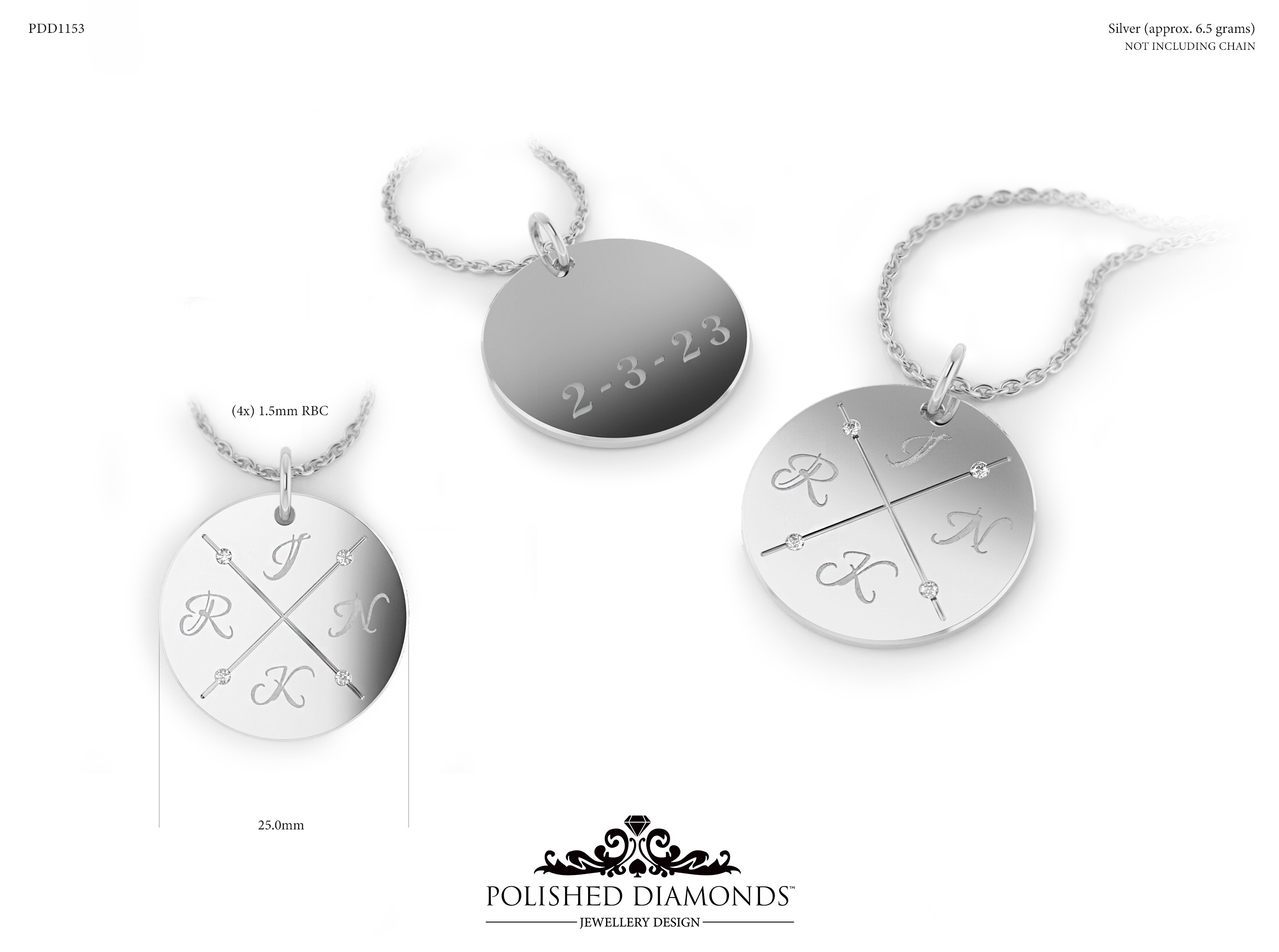 Round Pendant ring – PDD1153