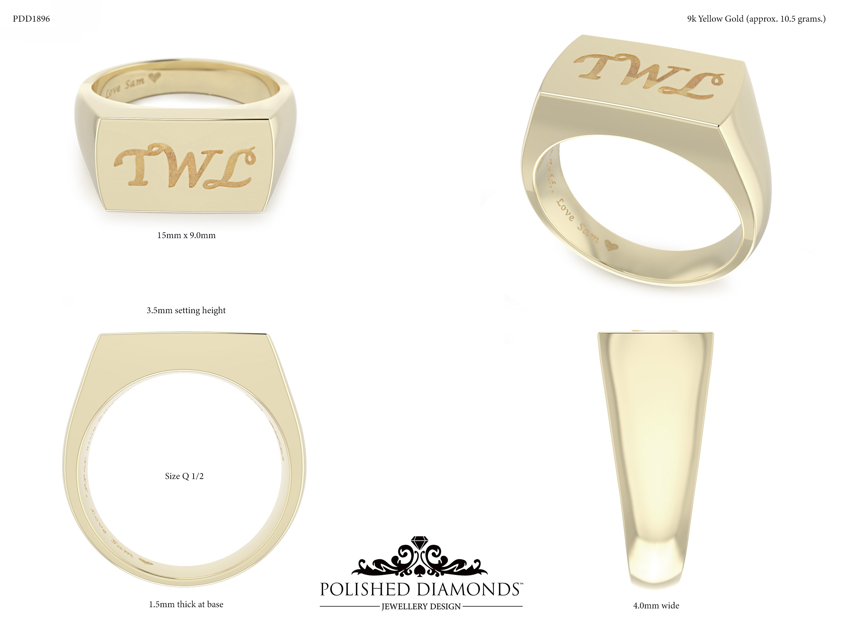 Signet ring – PDD1896