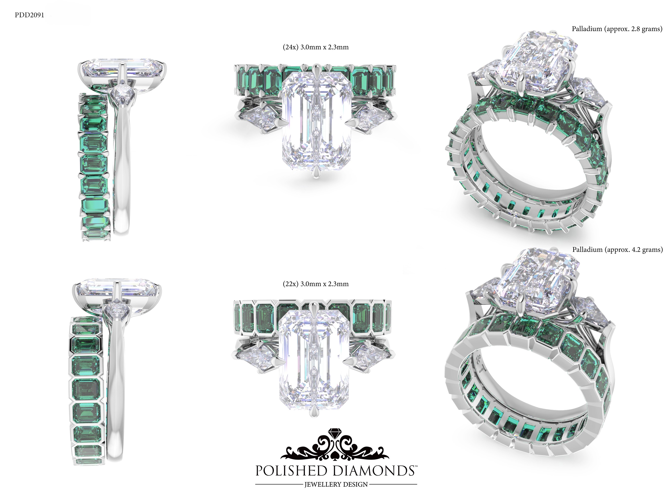 Ladys Wedding ring – PDD2091