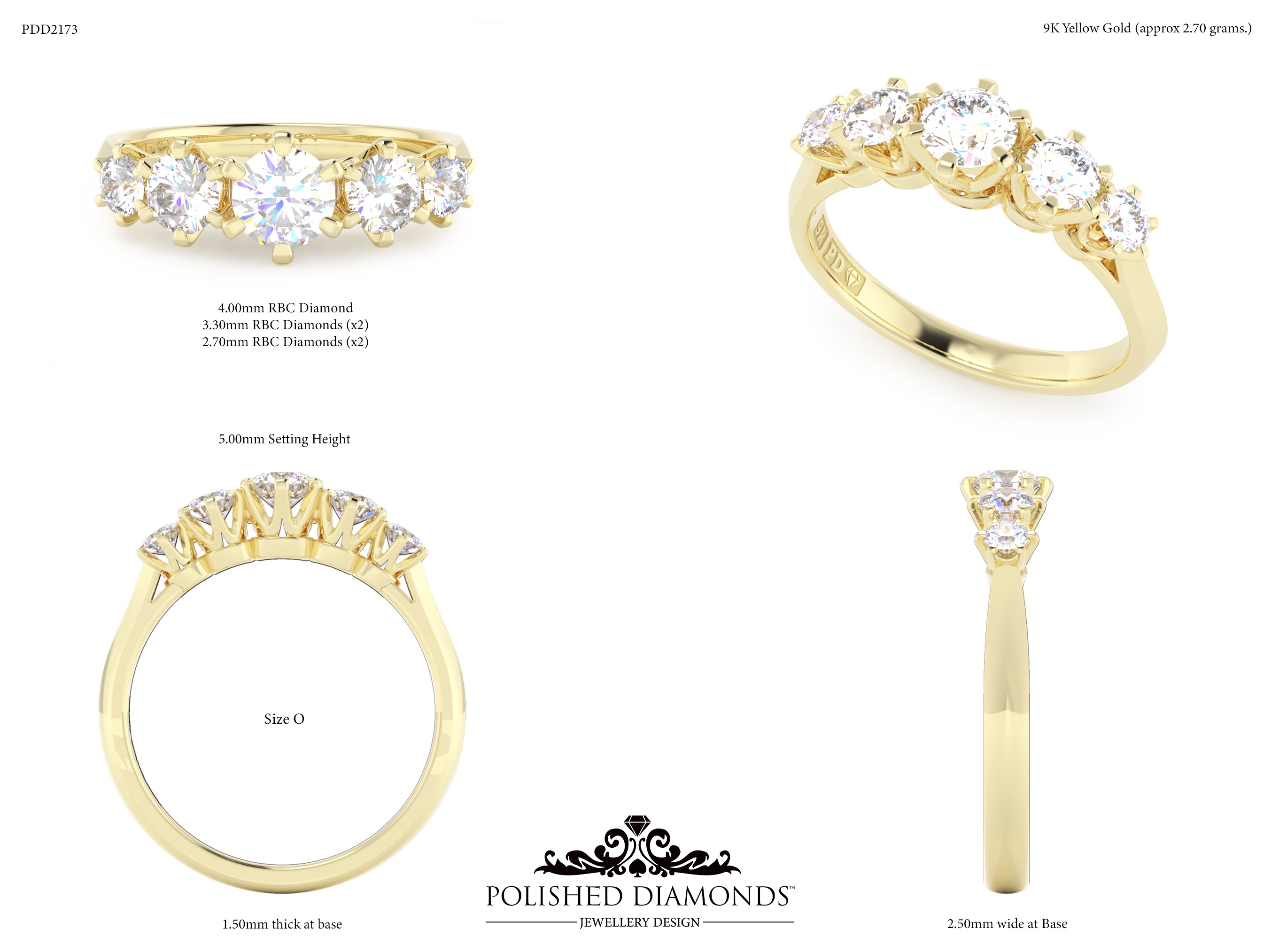 Multi-Stone Ring – PDD2173