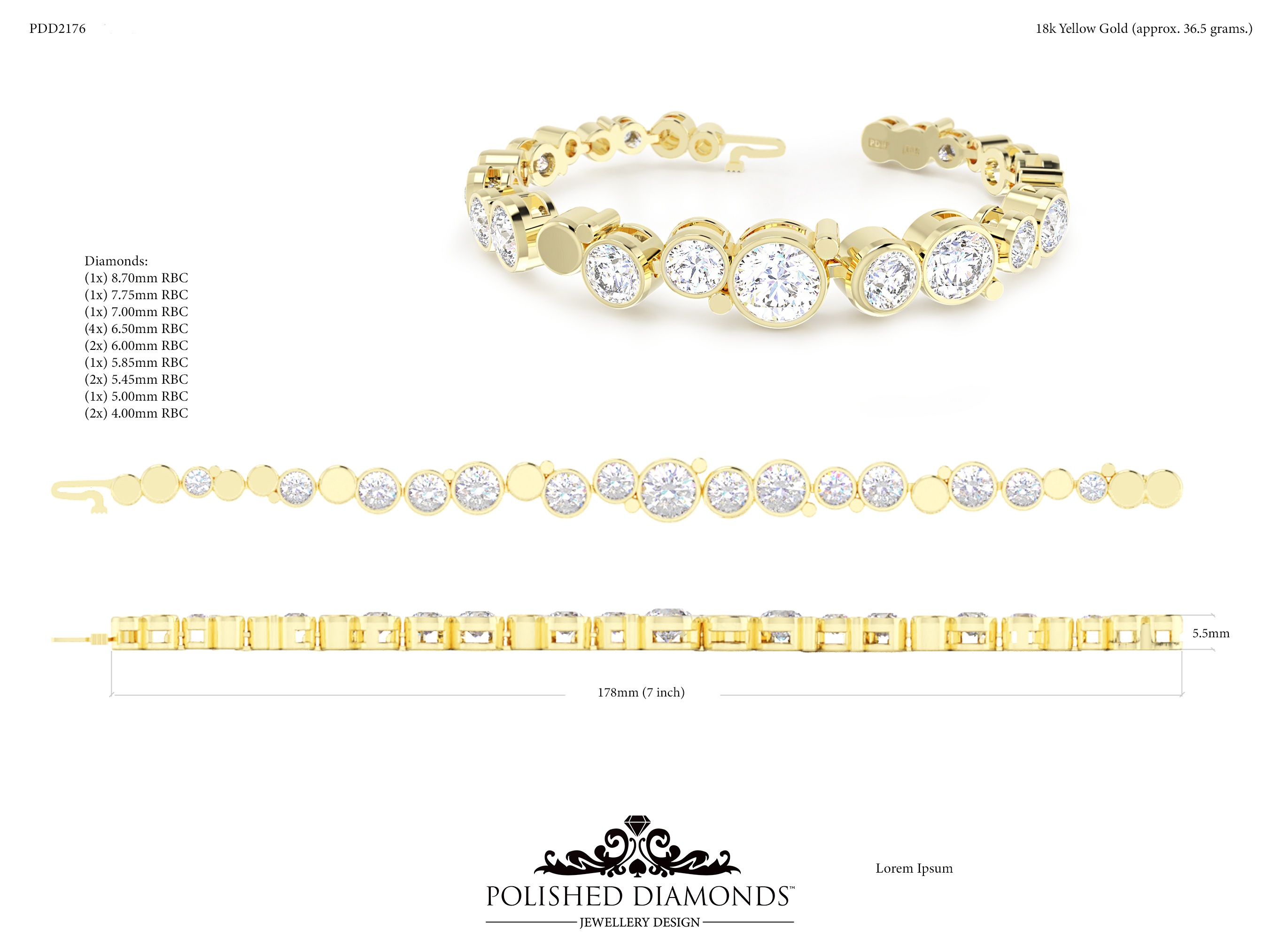 Round Bracelet – PDD2176
