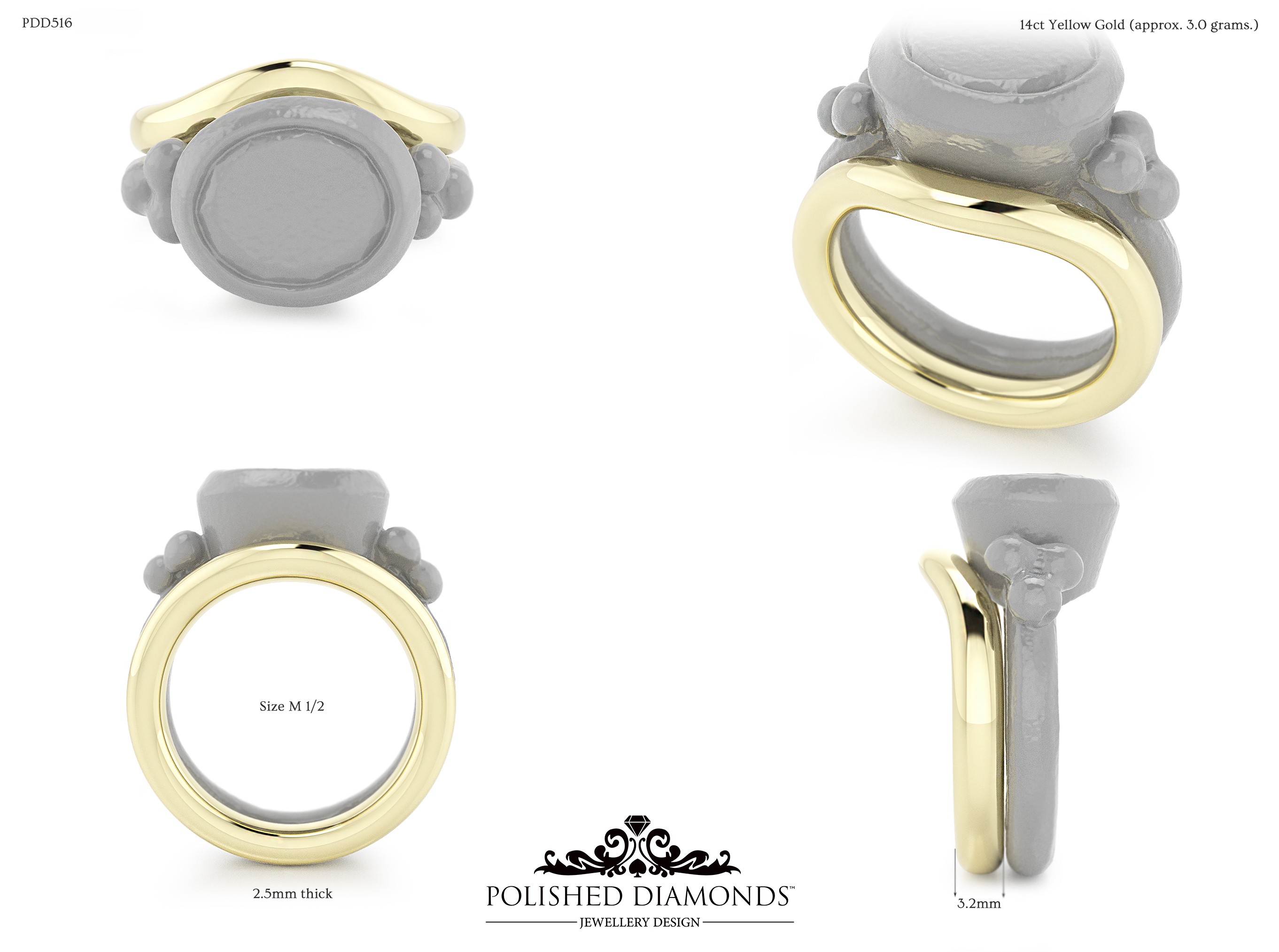 Ladys Wedding ring – PDD516