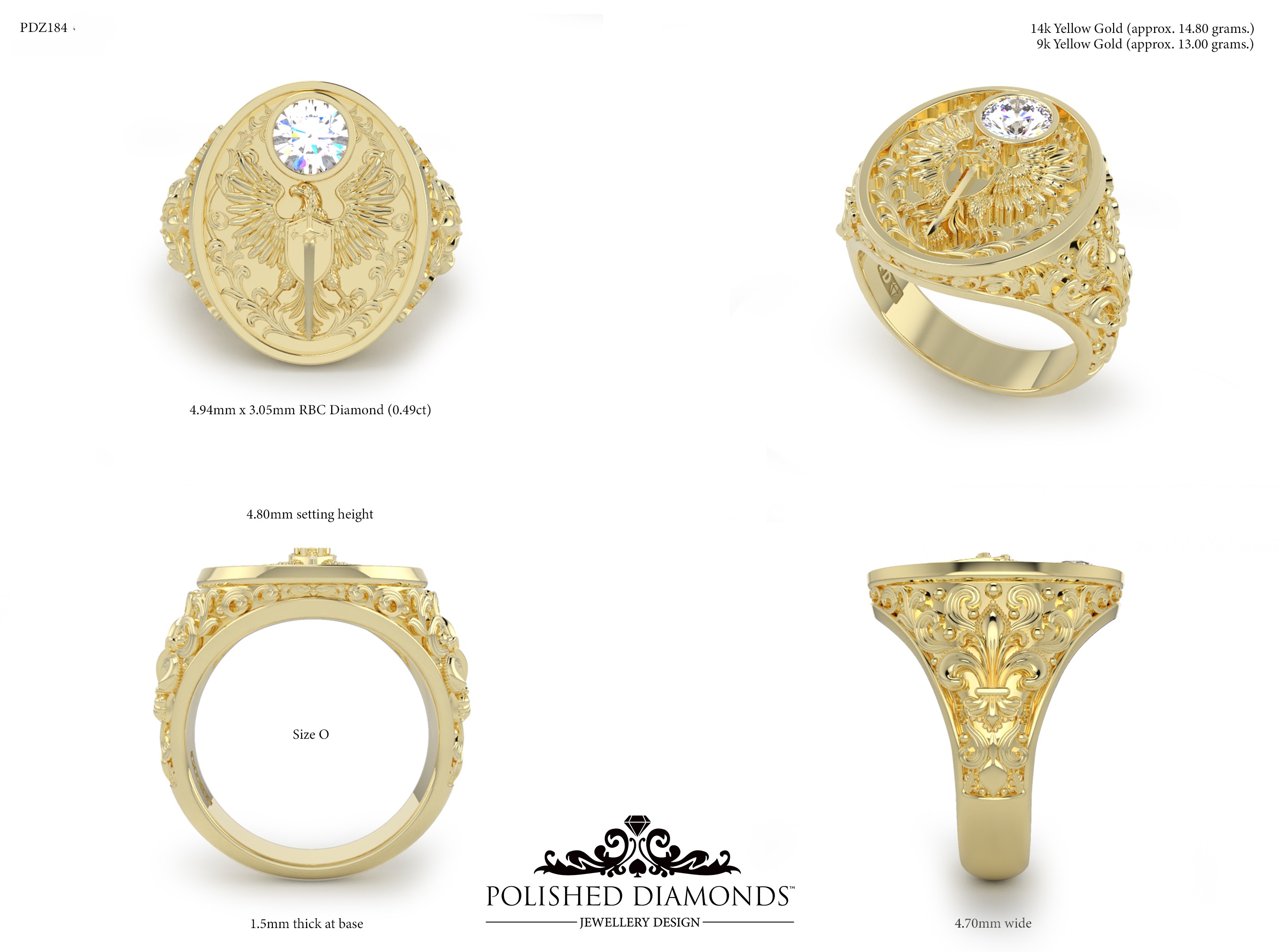 Signet ring – PDW184
