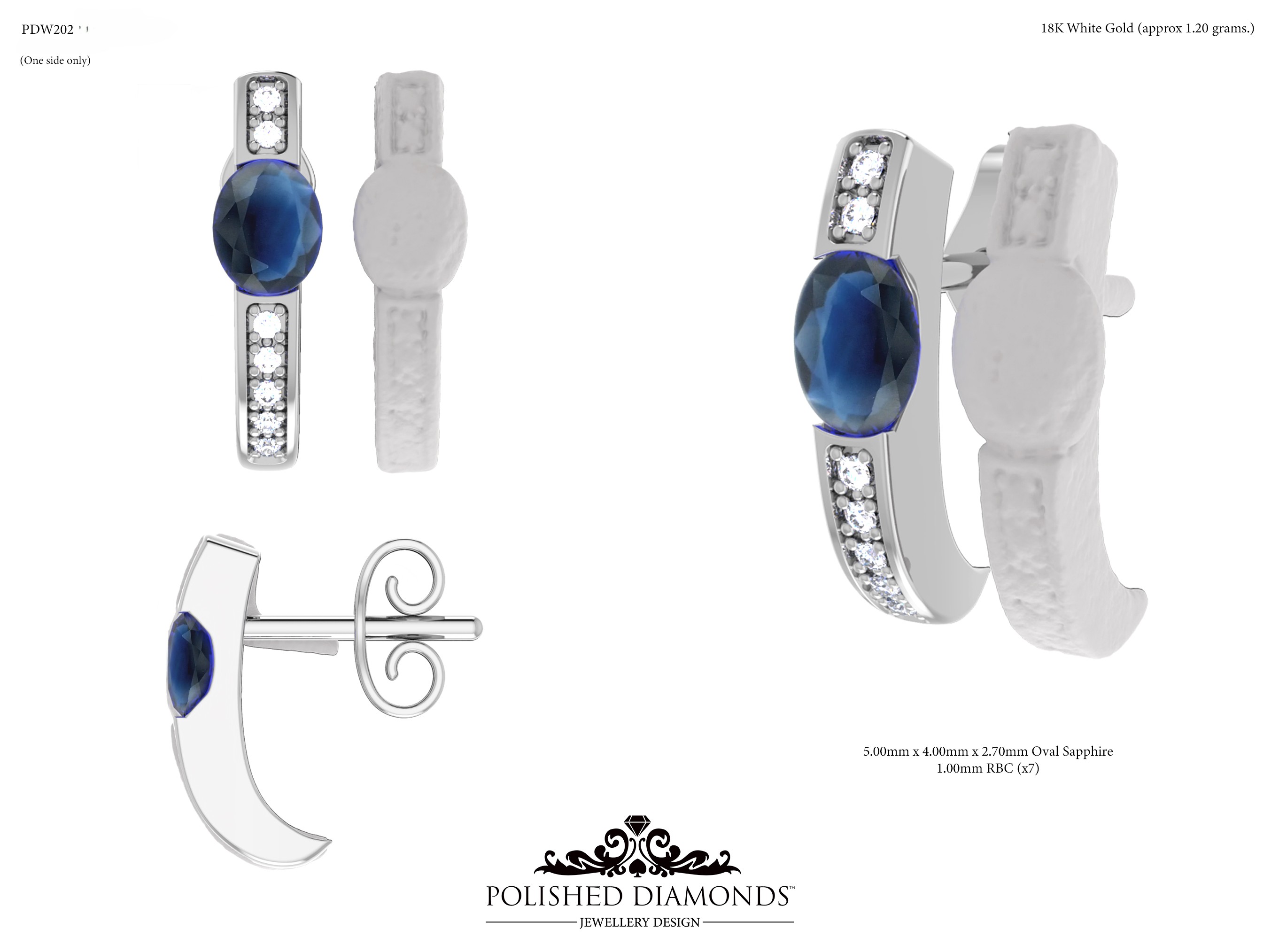 Earrings Jewellery ring – PDW202