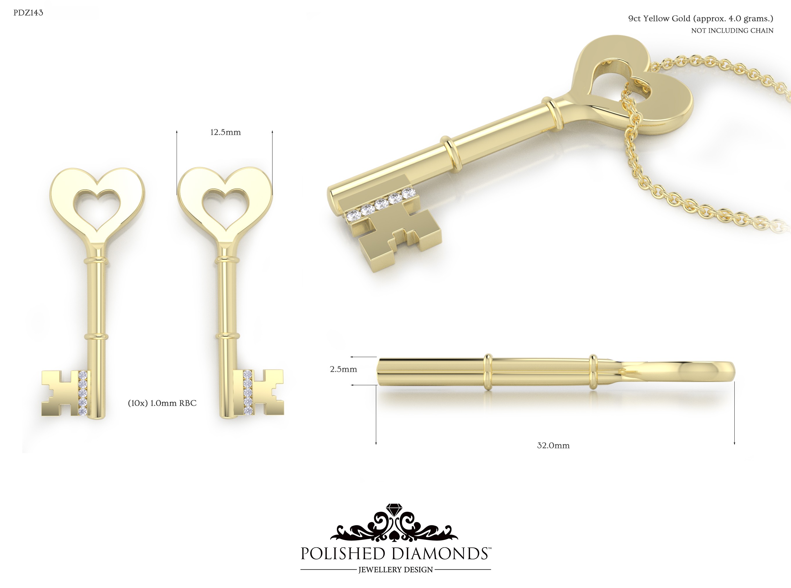 Key Pendant – PDZ143