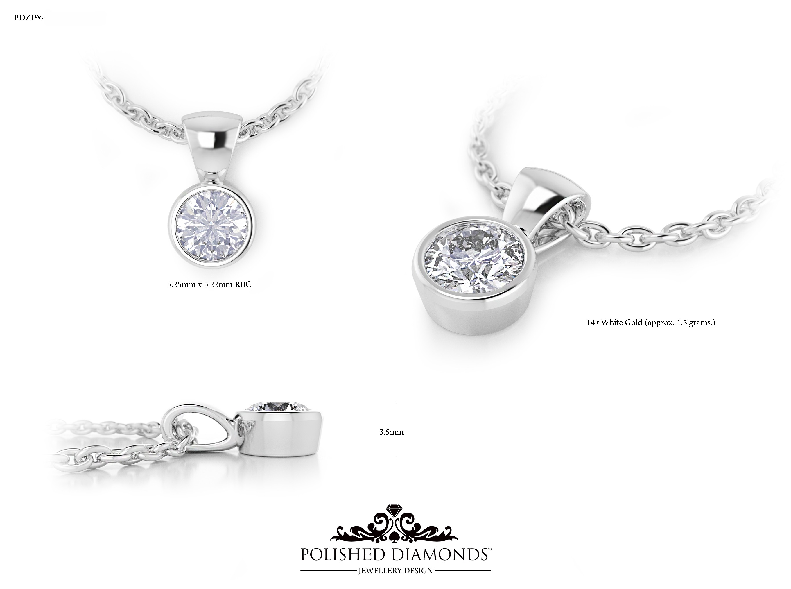 Round Pendant – PDZ196