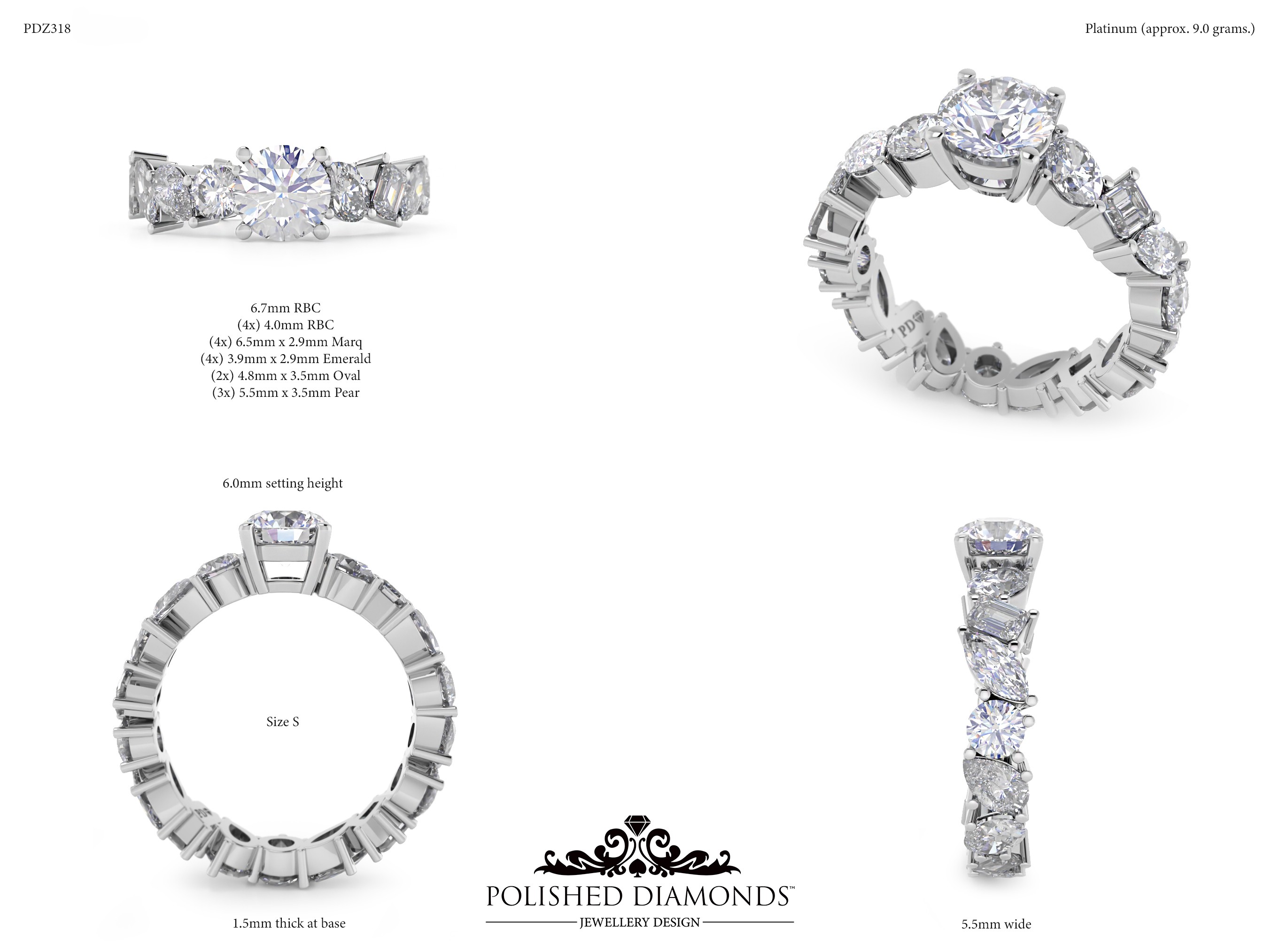 Dress ring – PDZ318