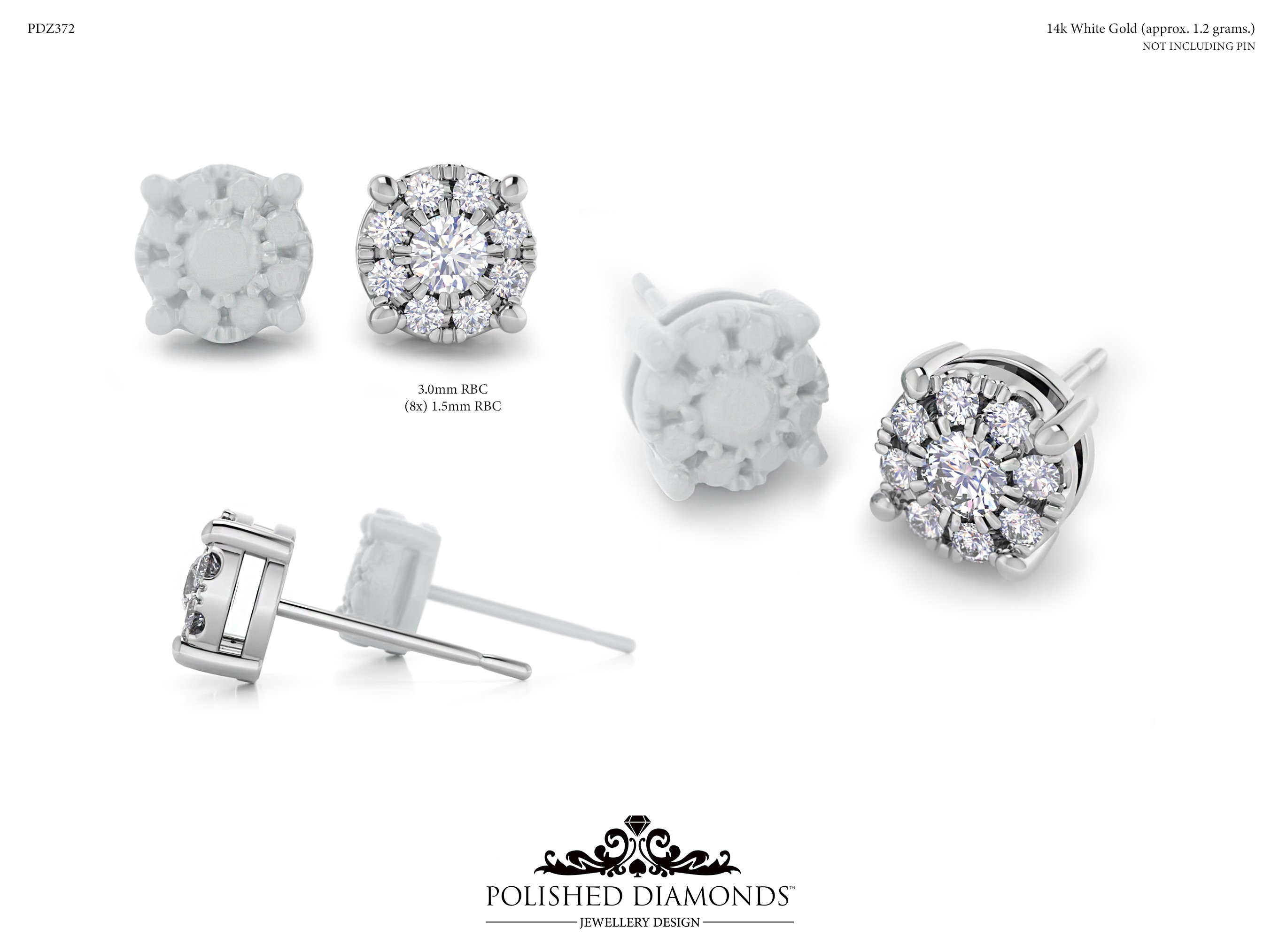Earrings Jewellery ring – PDZ372
